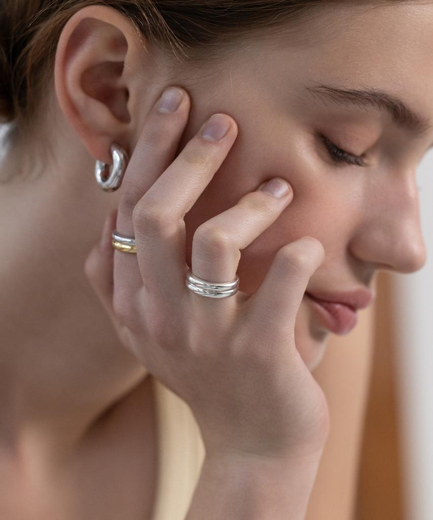 Tatiana Double Band Ring Cr1886