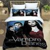The Vampire Diaries Damon Salvatore Beddengoed Sets Prachtige Bedbenodigdheden Set Dekbedovertrek Beddekenset Beddengoed Verjaardagscadeau