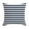 Geometric Pillow Cover, Washed Linen Look Throw Pillow Case with Hidden Zipper, Minimalist Cushion Cover for Sofa, Bed, Office, Cozy Home Decor