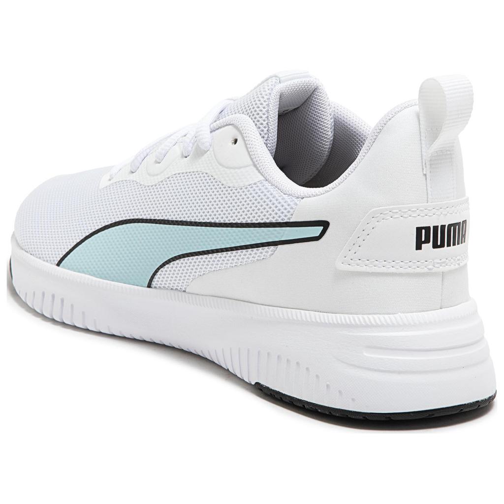 Puma Flyer Flex Knit Fashion Comfortable Shock Absorption Non-Slip Rebound Low-Top Casual Running Shoes Unisex Sneaker White Blue 376287-06