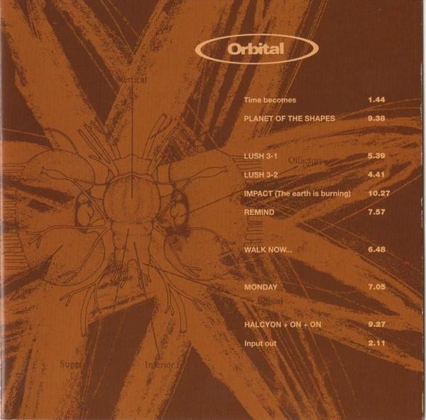 

CD ORBITAL - Orbital (BROWN ALBUM) 3984282312 Internal 2000 Europe Dance & Electronica Used
