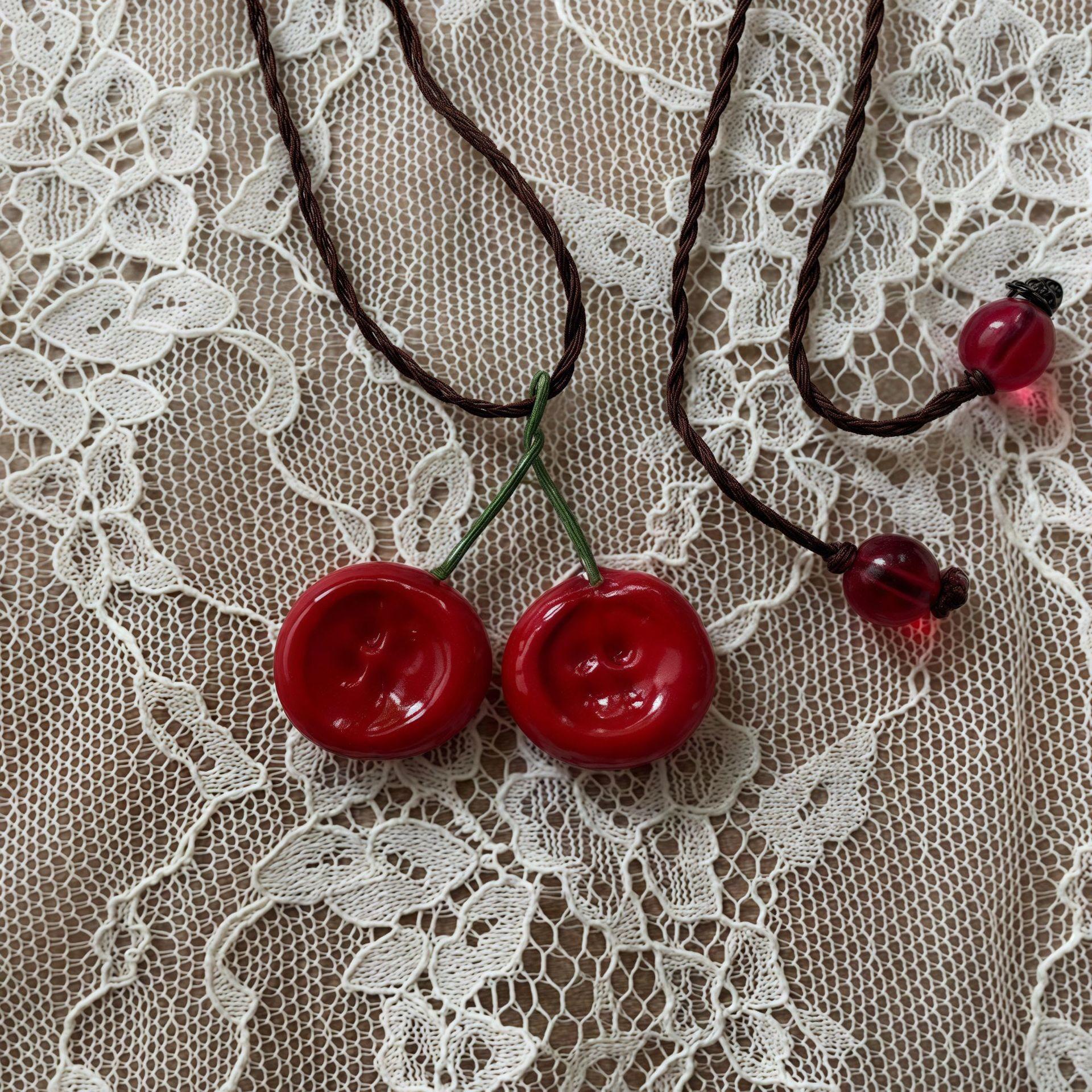 Stainless Steel Fruit & Vegetable Drip Pendant - Apple, Eggplant, Tomato, Pepper