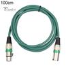 Audio Shielded Antiinterference Cable 100180cm 3pin Xlr Male To Female Microphone Aux Cord For Mixer