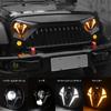 Motikvans Wrangler LED Headlights with Turn Signals and for Wrangler Toyota FJ and Hummer Vehicle Inspection Set of 2 7-inch DRL, Hi/Lo Switching, JK,