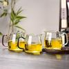 Heat-Resistant High Borosilicate Glass Gong Dao Bei with Handle - Thickened Gongfu Tea Separator Cup