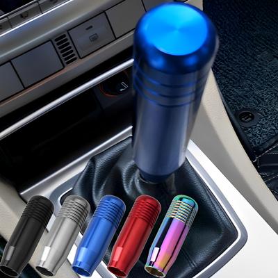 New 1pcs Automotive General Aluminum Manual Shift Knob Manual Transmission Shift Lever Shift Knob Automotive Shift Head