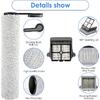 (6 Pack) Replacement Brush Rollers and HEPA Filters Compatible with Tineco Floor ONE S7 PRO/ONE S6 Smart Cordless Wet Dry Vacuum Cleaner, Replacement