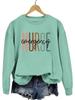 European Fashion Printed Long-Sleeve Pullover Sweatshirt: Comfortable, Versatile Autumn Top for Women