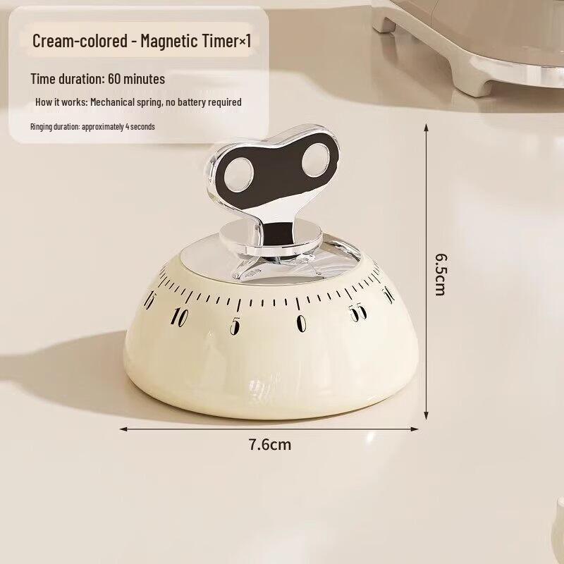 OLOEY Stainless Steel Magnetic Kitchen Timer