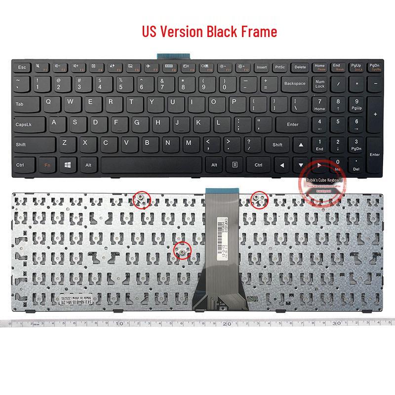 

Lenovo Keyboard for Models 500-15ACZ, Y50C, 300-15ISK, B70-80, B71-80, V2000