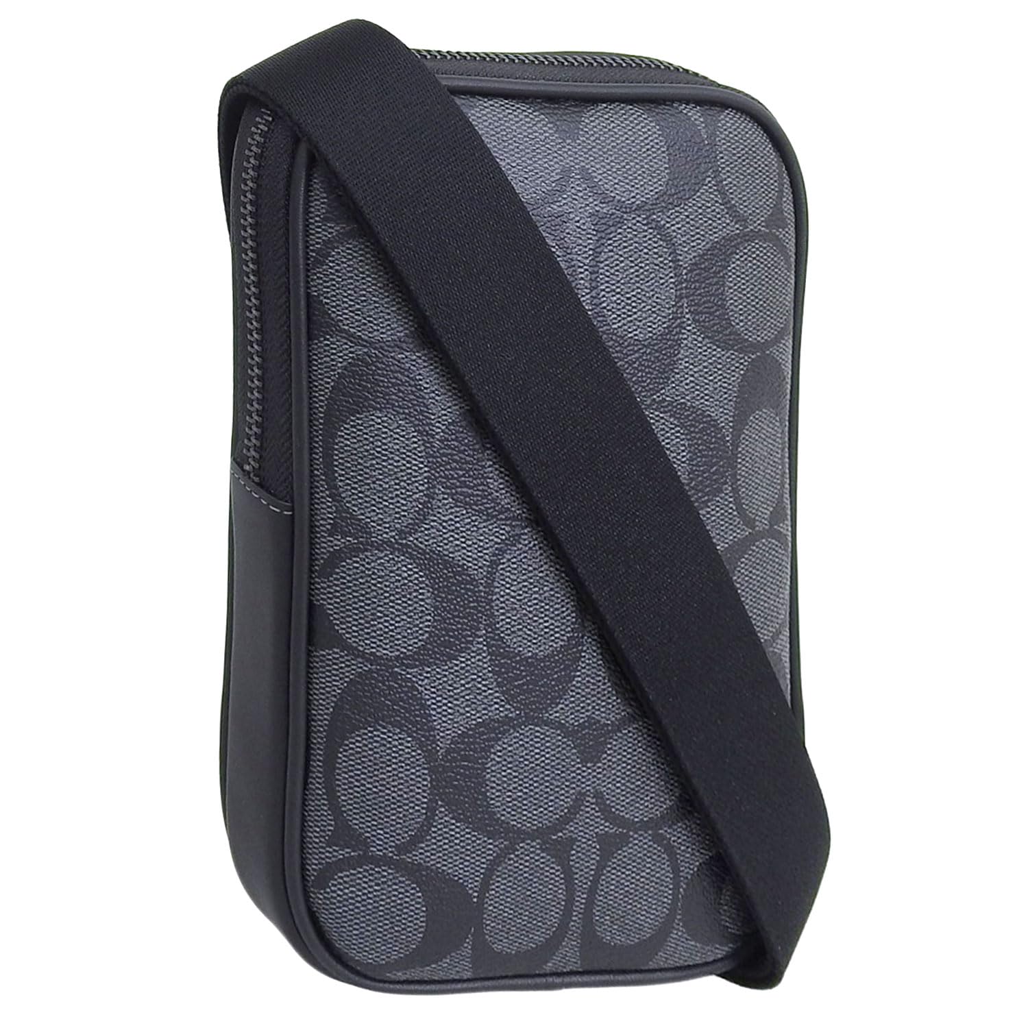 

Bag Shoulder Bag Outlet Brand Aiden Crossbody Signature Canvas ADEN CO912 [Coach] Men s (CHARCOAL/Gray) [Item] деревне вугілля