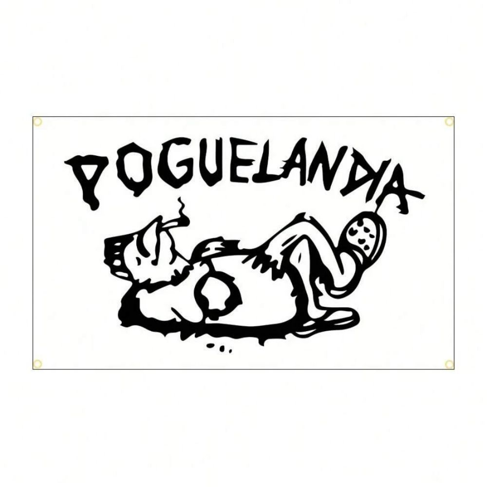 

VIKAMA Poguelandia Гобелен На заказ Гостиная Спальня Вечеринка Общежитие Интерьер Стена богемный Украшение 74x94cm(29x37in)
