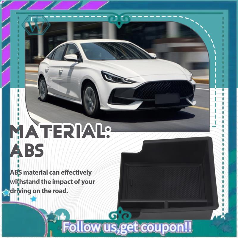 AA92-For MG ZS   2024 Centre Console Organiser Armrest Storage Box Tray Glove Box Interior Accessories