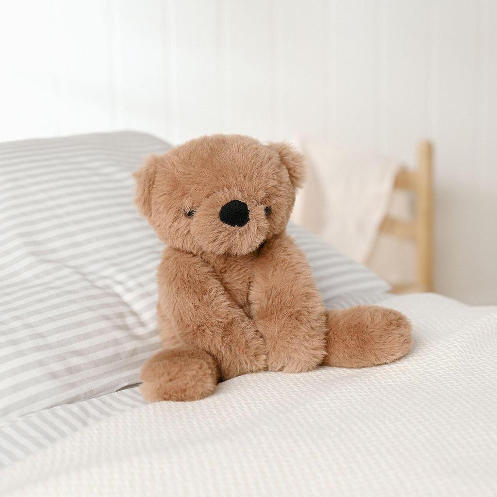 Hampton The Plush Long Leg Dark Brown Teddy Bear 30 Cm
