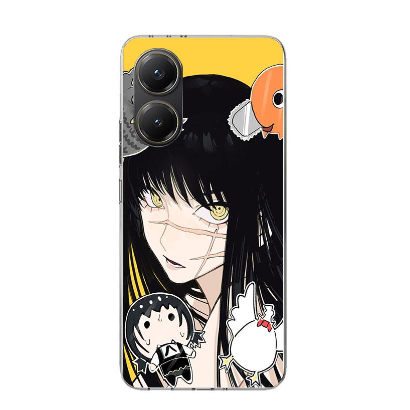 

C-Chainsaw Mans Yoru War Devil Phone Case For Xiaomi Poco F7 Ultra X7 X6 Pro X5 Redmi 15 15C 13 13C 12 12C 10 10A 10C 9 9A 9C 9T Redmi 13