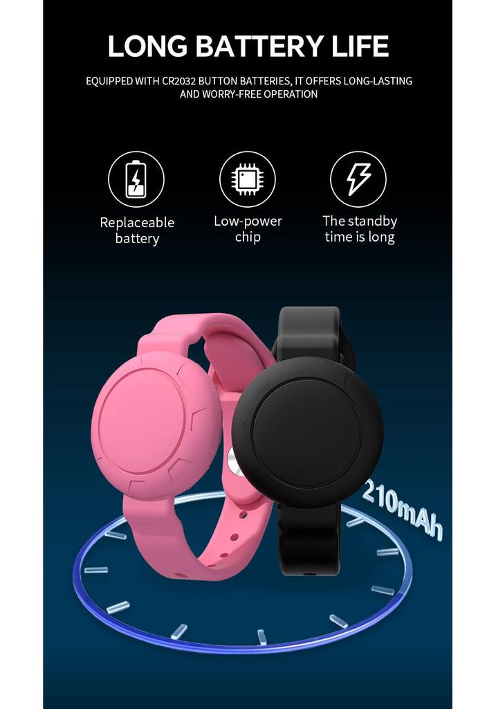 Waterproof Children's Smart Bracelet: Remote Locator & Anti-Lost Tracker Device