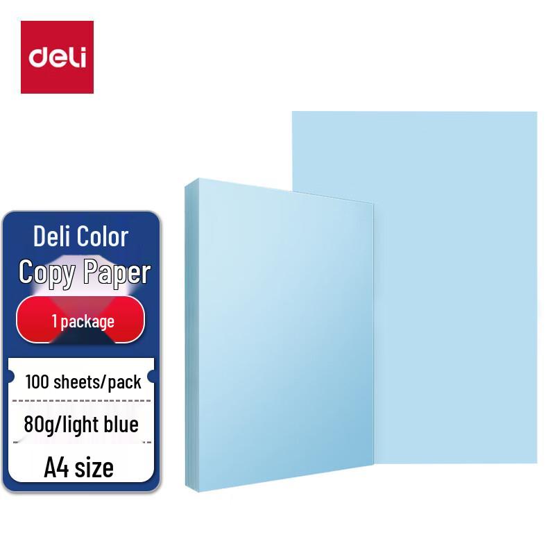 Deli A4 80g Color Copy & Craft Paper