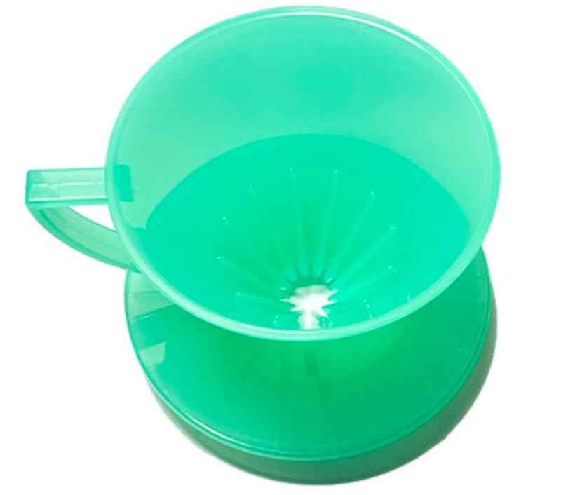 [Meimon KONO] Picurator de cafea în stil Kono 2024 Culoare limitată de vară pentru 1-2 căni Verde Verde Transparent MDN-21MGR Verde Lăptos