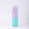 Kids Printed Stainless Steel Insulated Water Bottle With Straw Lid 600ml 800ml Outdoor Portable Thermos School Travel