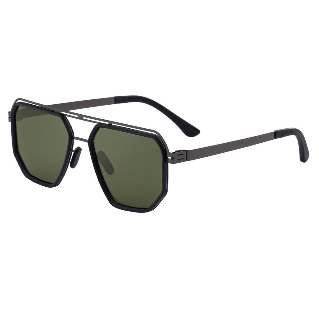 New men's polarizing glasses, fishing glasses, special-shaped frames, sunglasses without screws, men's sunglasses, trendy high-end glasses