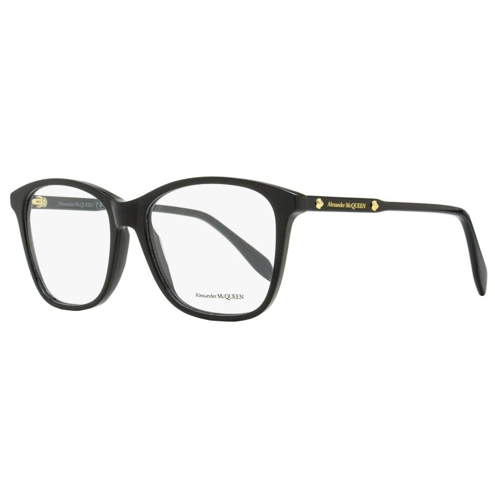 

Женские квадратные очки Alexander McQueen AM0191O 001 Черные, 54 мм 001
