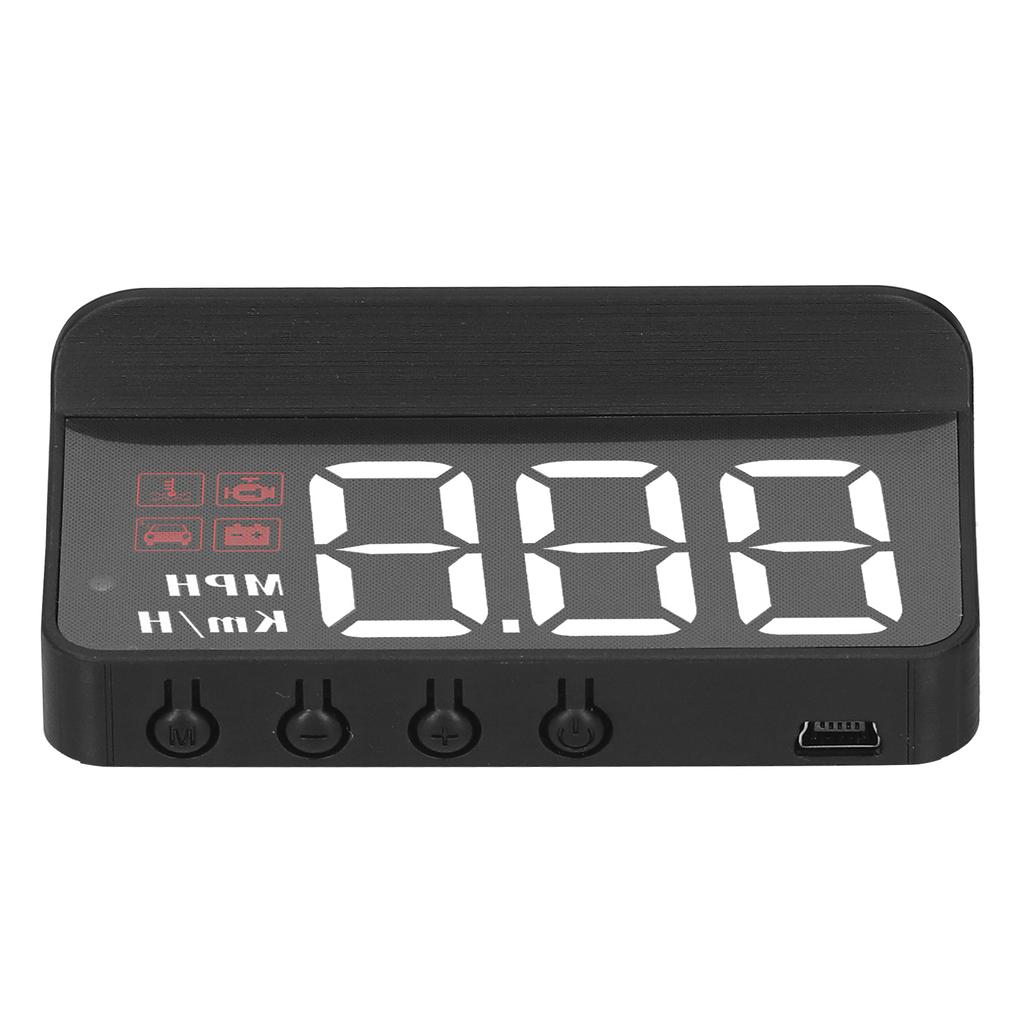 OBD2 HUD Head Up Display Projector Multi‑Function Gauge Alarm Fatigue Driving Reminder Car HUD  Projector Car Display Gauge