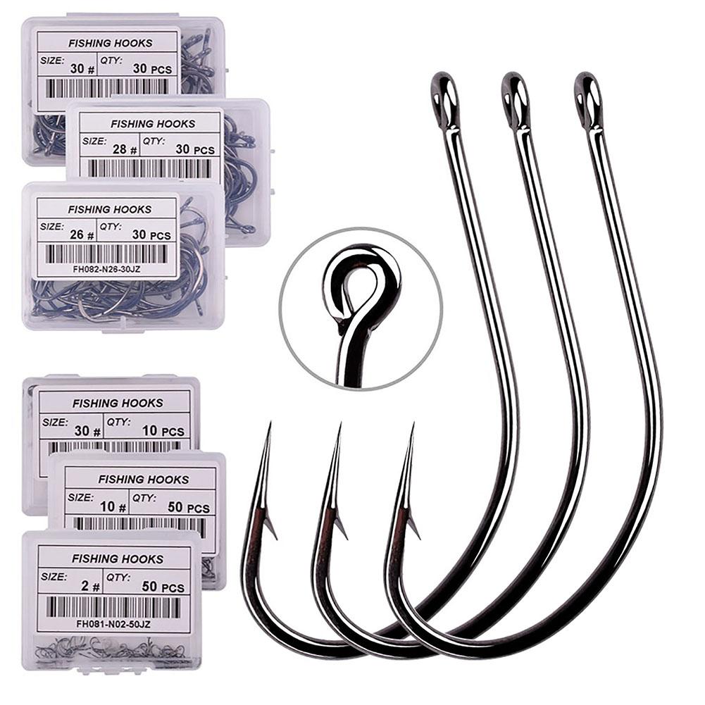 Fishing Hooks High Carbon Stainless Steel Barbed Carp Pack With Retail Original Box Fishing Hook Tackle Supplies