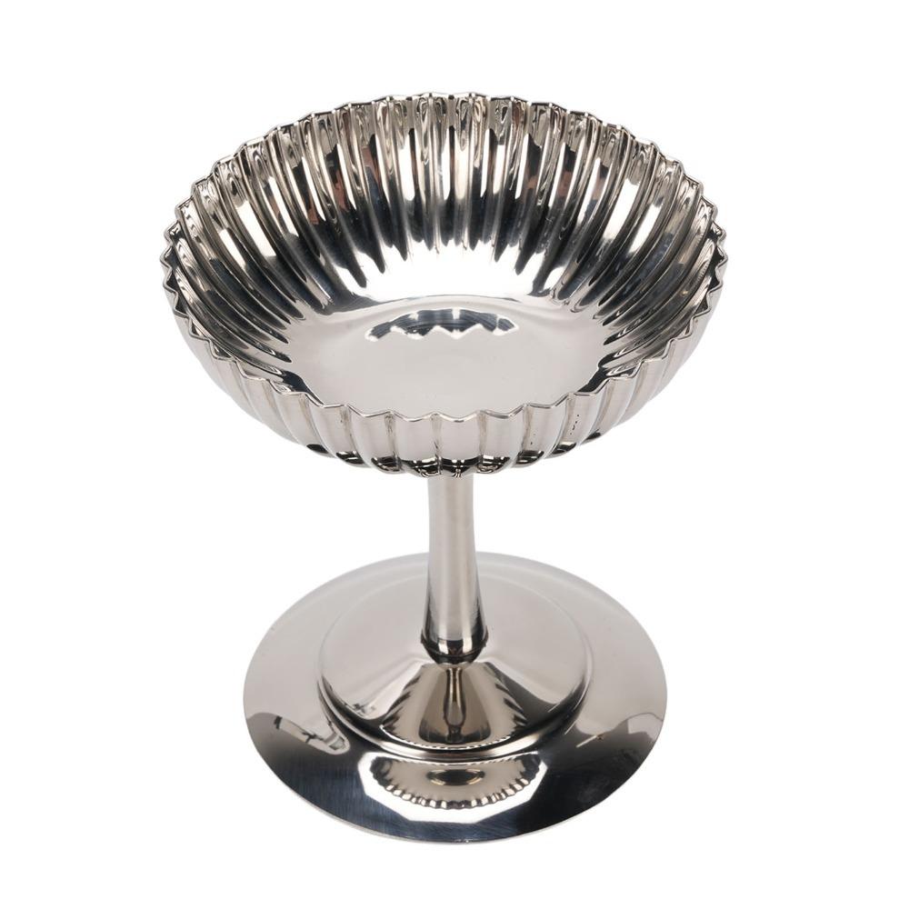 Rustless Steel Pudding Cup Smooth Dessert Cup Cool Touch Ice Cream Cup  Dessert Time