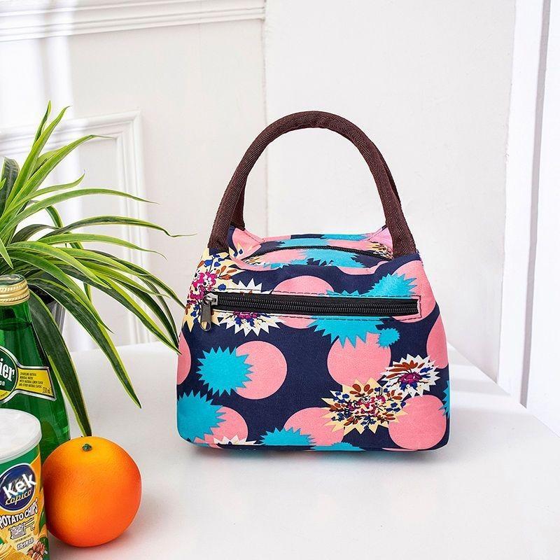 Polyester Lunch Bag With Insulated Design For School And Work Use