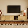 Five-Door TV Cabinet, TV Stand, TV Panel, Lower TV Stand. Unique Design. 191 X 38 X 46.5 Cm (L X W X H)