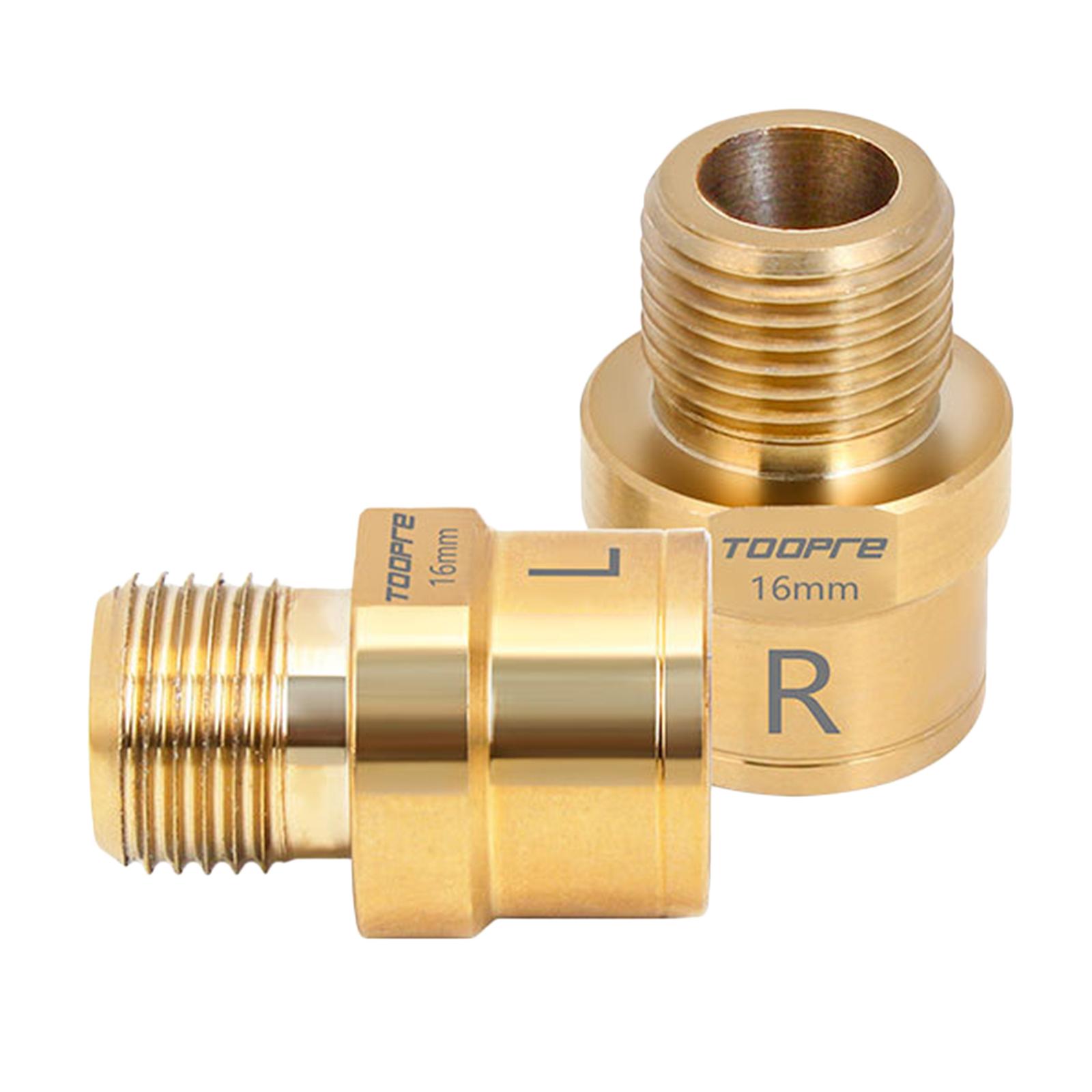 

Bike Pedal Extender Pedal Spacers Adapter Cycling Experience 16mm