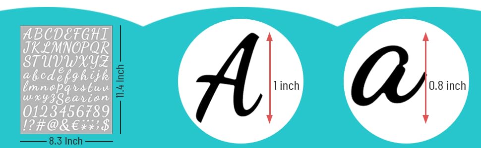 Adhesive Vinyl Letter Number Sticker Mailbox Number Alphabet Number Sign Decals for Address 12-Piece Kit, Stickers, Stickers, Kitchen, Door, Business,