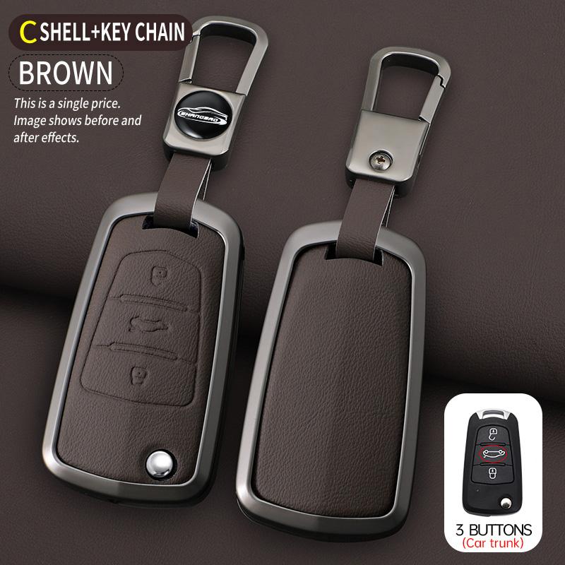 3 Buttons Car Remote Key Case Cover Shell For Great Wall Wingle 5 6 3 7 Voleex C30 Steed Haval Gw Hover H5 Key Cover Accessories
