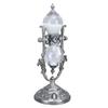 Sand Timer With Stand Vintage 15 Min Engraving Embossed Golden Hourglass Timer for Shelf Decor