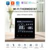 Tuya WiFi Smart Thermostat LCD Display Touch Screen Electric Floor Heating Water/Gas Temperature Controller With Alexa Alice