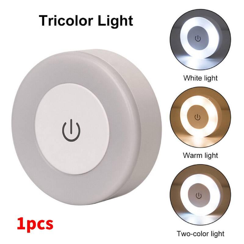 

Сенсорный детский светодиодный ночник с USB-подзарядкой, мини-лампа для детской комнаты, прикроватный с регулировкой яркости