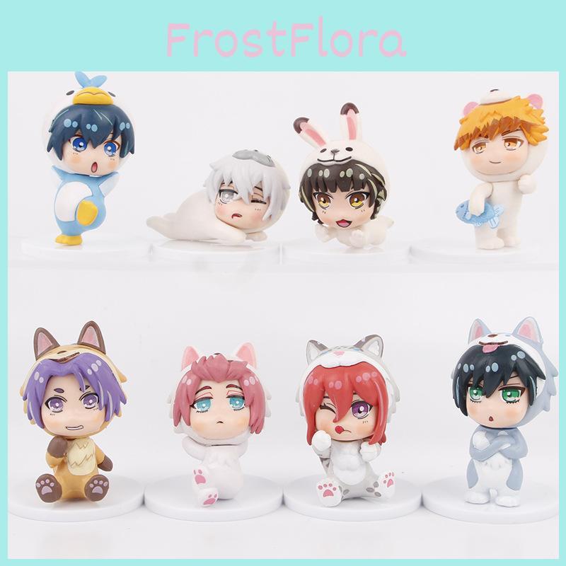 Lock Blue Action Figure Cartoon Model Toy Decoration Doll Children Ornament Gift