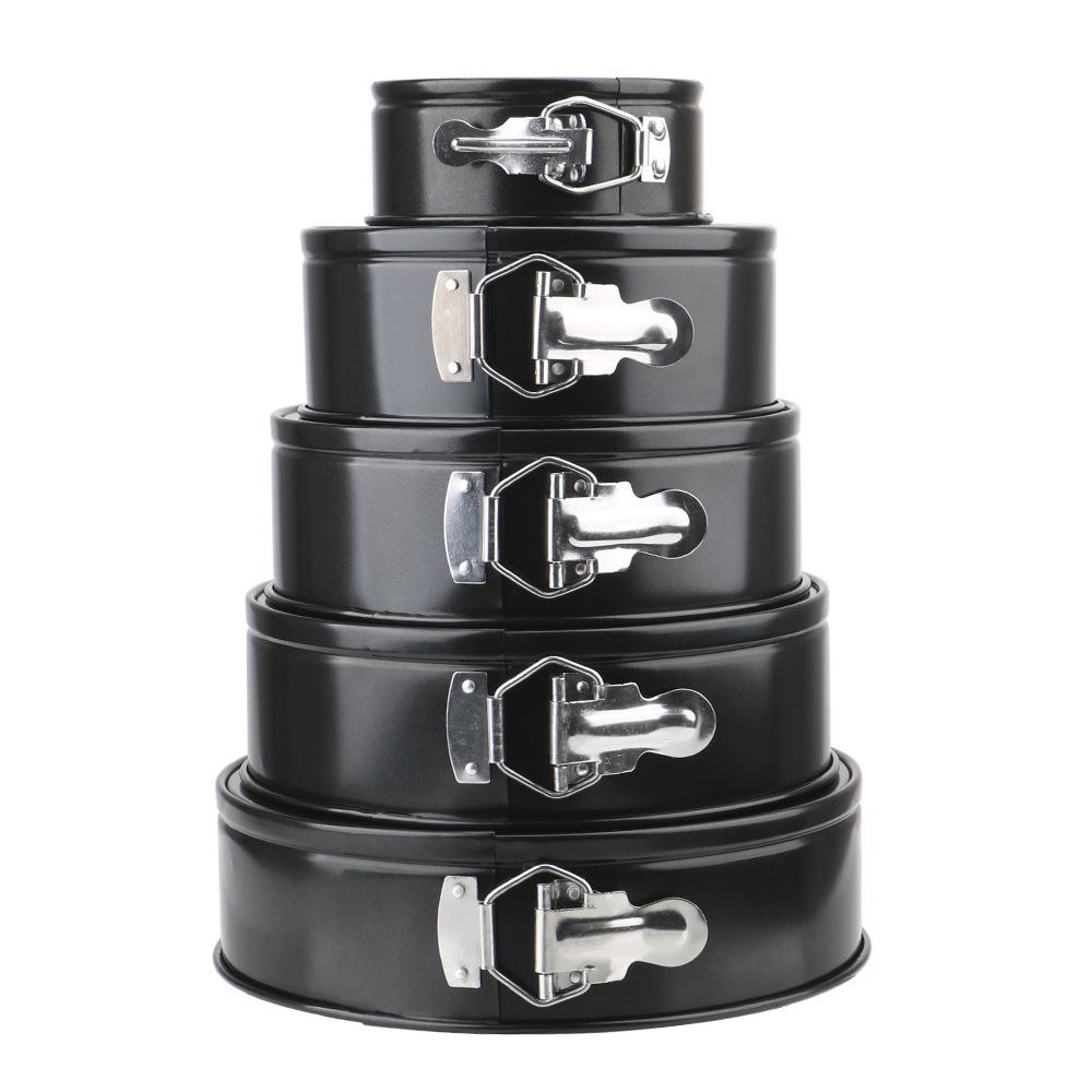 Nepřilnavá kulatá forma na dort z uhlíkové oceli s pohyblivým dnem