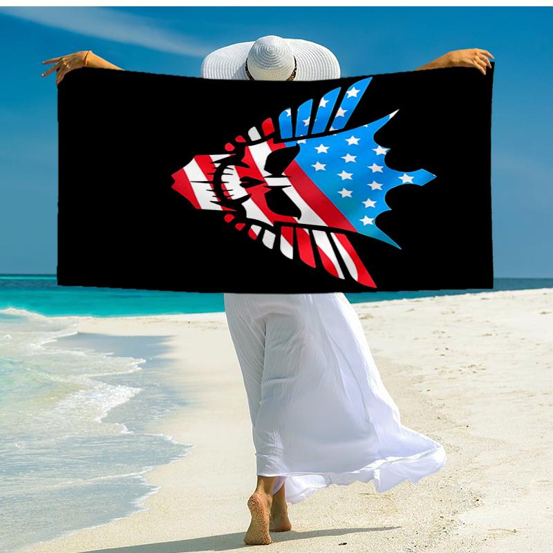 Wrestling Fashion Beach Towel: Ideal for Summer Adventures Soft, absorbent and quick drying suitable for swimming and bathing