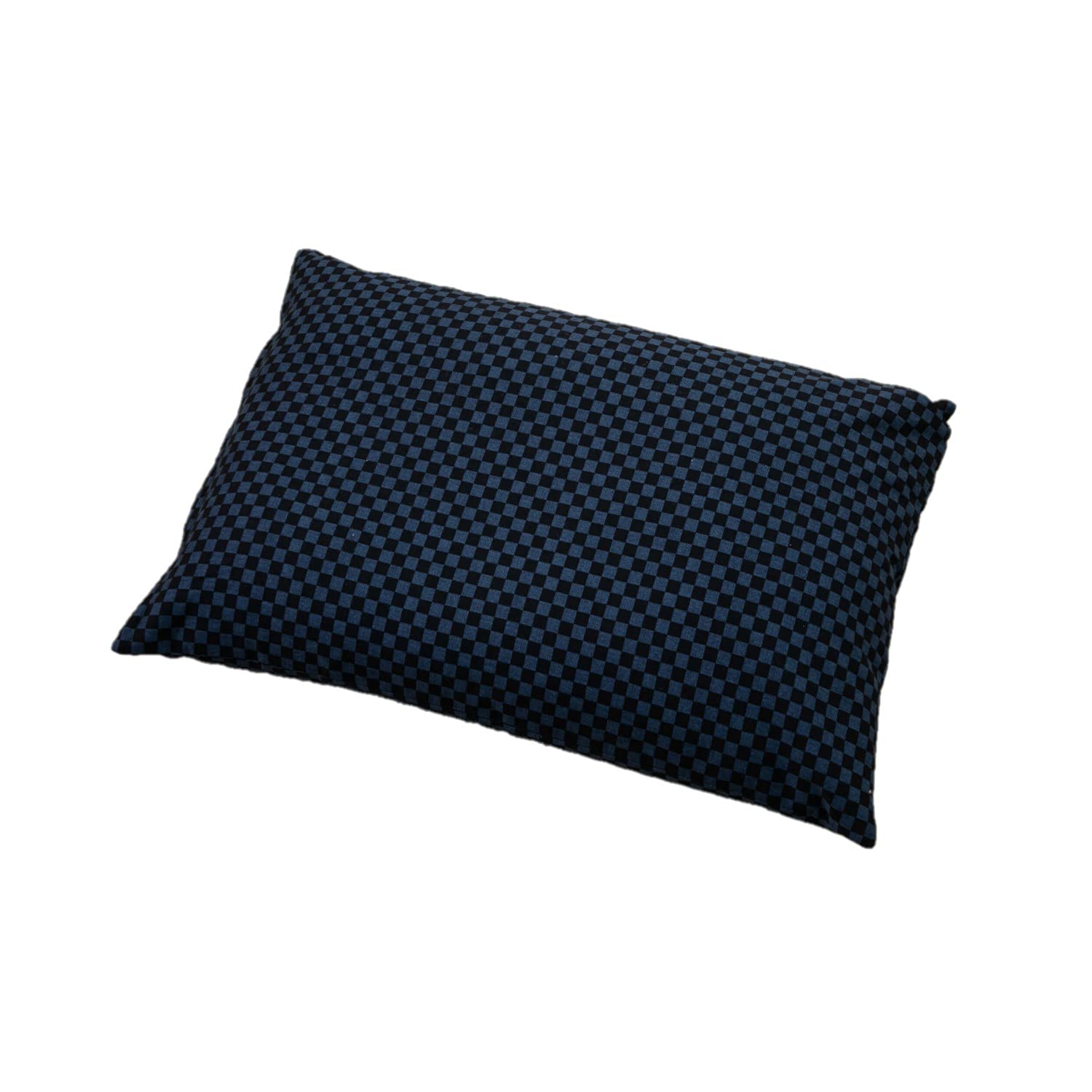 

Подушка Pipe Hard Pipe Pillow Tall Hard Type Регулируемая высота Чехол для подушки с клетчатым узором в комплекте 43 x (Темно-синий, 63)
