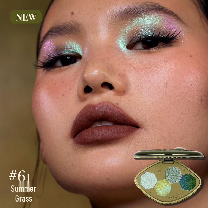 Girlcult Gouqi Matte Chameleon Eyeshadow Palette: Four Great Inventions Edition