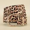 1pc New Women's Belt Retro Leopard Pattern Belt Trend Gold Alloy Buckle Belt PU Leather Belt Paired with Jeans Belt Lady Belt