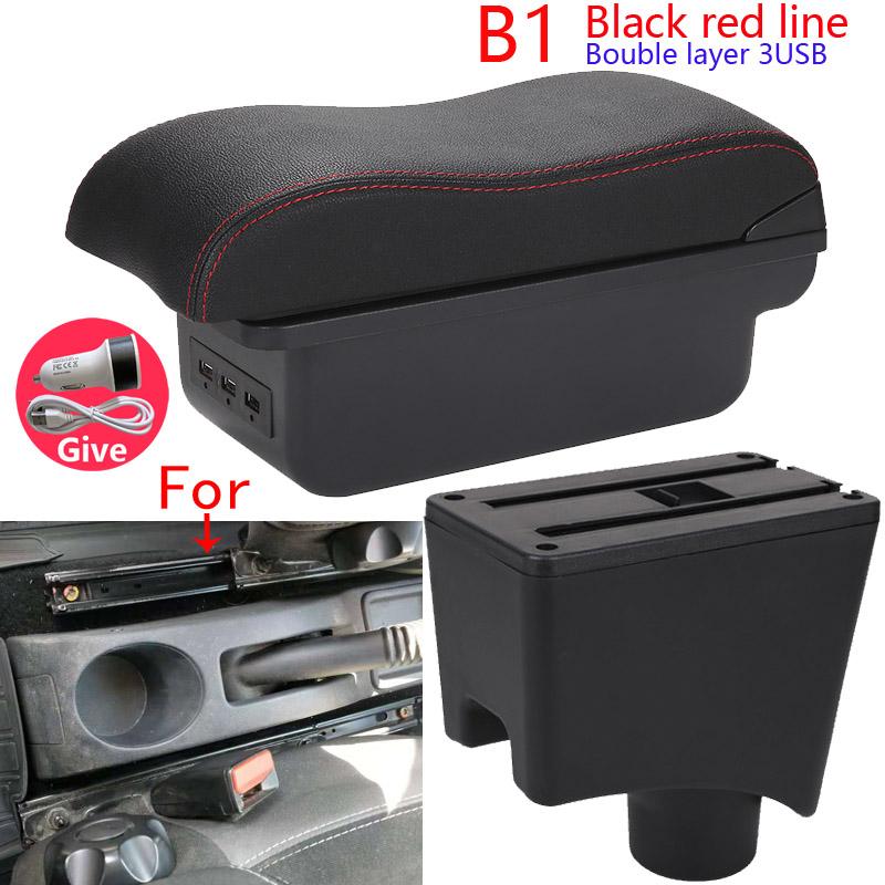 For Dacia Renault Sandero Logan 2 Armrest box For Nissan Almera G15 Car Armrest For Lada LARGUS Curved Surface Car Storage box