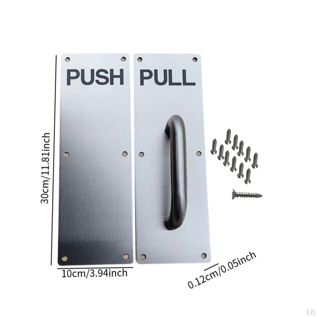 Edelstahl-Türgriffe für den gewerblichen Gebrauch