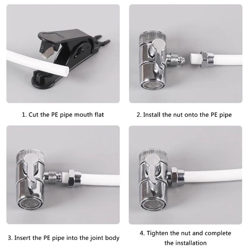 Mulifunction  Water Inlet Valves Easy to Use Water Inle Valves for Kitchens & Offices Ensures Safe Drinking Water Supply