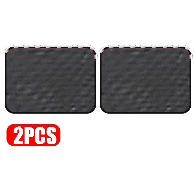1-1pc Magnetic Car Window Sunshade Summer UV Protection Universal Foldable Window Sunshades Mesh Vehicle Sunblock Cover Auto Acc