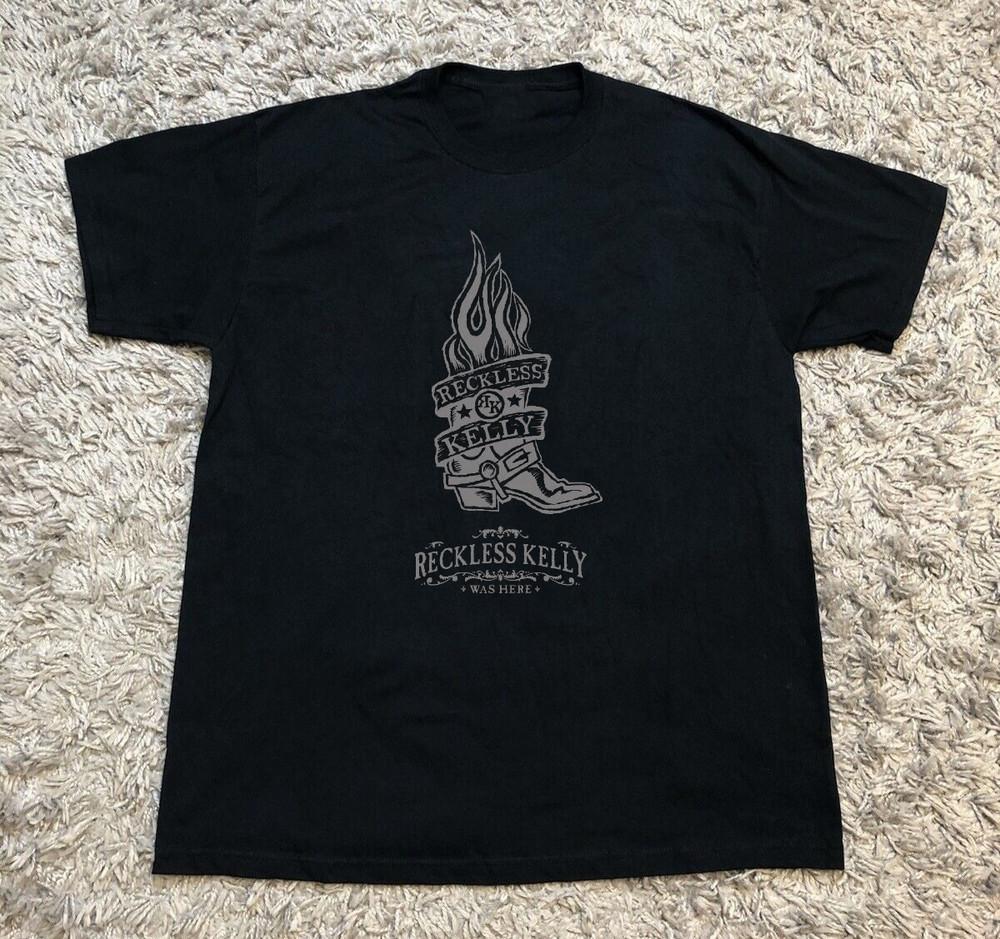 RARE! Reckless Kelly Black Cotton All size S-345XL T-shirt TA727 Unisex T-Shirt M