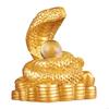 62KD Chinese Snake Years Resins Statue Snake Delicate Funny Snake Figurine Decoration
