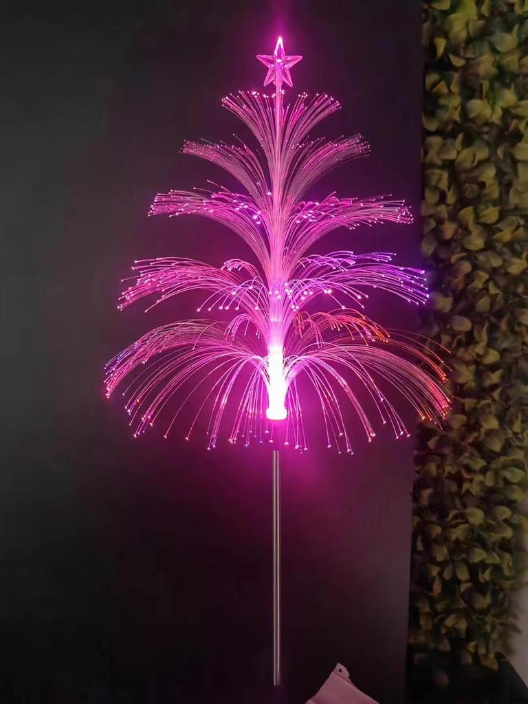 Solar Christmas Lights Garden 5-lyers Jellyfish Lamp Lights Outdoor Waterproof Landscape for Garden Decoration Lawn Light