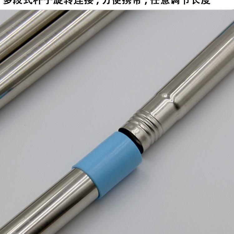 Adjustable Stainless Steel Telescopic Handle Waterproof Paint Roller Brush
